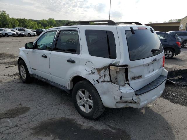 Photo 2 from auction – 2008 FORD ESCAPE HYB with VIN 1FMCU59H08KA12507