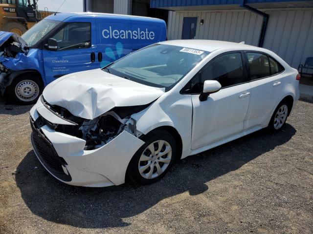 TOYOTA COROLLA LE 2020 with VIN JTDEPRAEXLJ010095 - Photo from auction