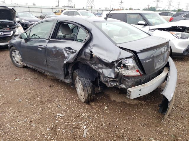 Photo 2 from auction – 2012 HONDA CIVIC HYBR with VIN JHMFB4F37CS001859