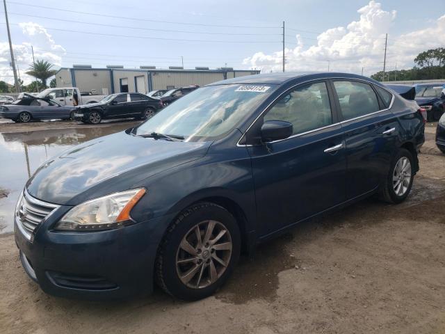 NISSAN SENTRA 2013 with VIN 3N1AB7AP4DL749527 - Photo from auction