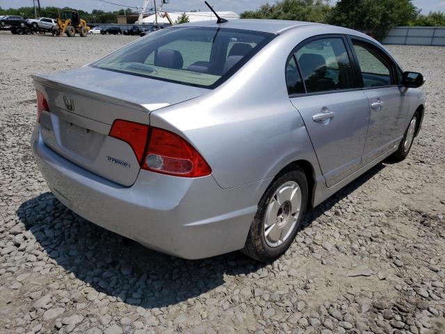 Photo 3 from auction – 2008 HONDA CIVIC HYBR with VIN JHMFA36288S012865