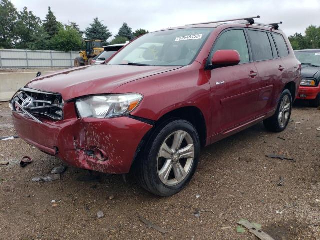 TOYOTA HIGHLANDER 2008 with VIN JTEES43A682030398 - Photo from auction