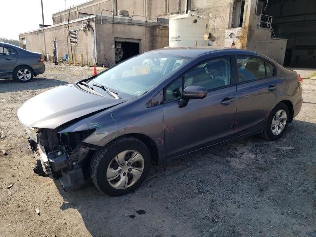 HONDA CIVIC LX 2014 with VIN 2HGFB2F59EH535318 - Photo from auction