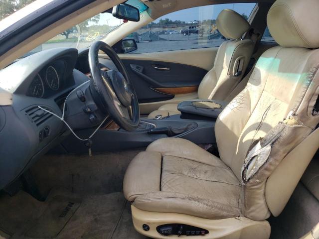 Photo 7 from auction – 2005 BMW 645 CI AUT with VIN WBAEH73465B869460