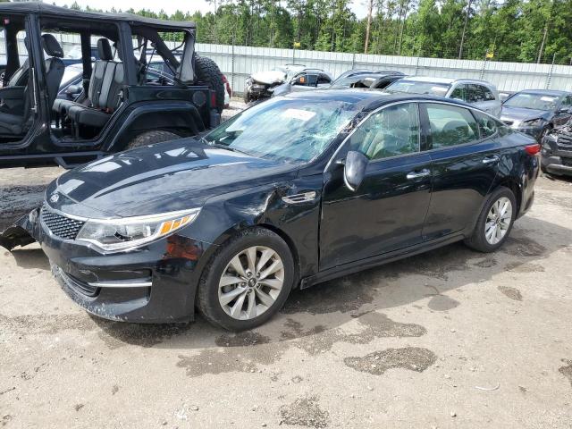 KIA OPTIMA EX 2018 with VIN 5XXGU4L39JG202707 - Photo from auction