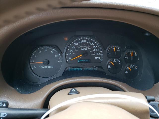 Photo 9 from auction – 2002 CHEVROLET TRAILBLAZE with VIN 1GNDT13S422337376