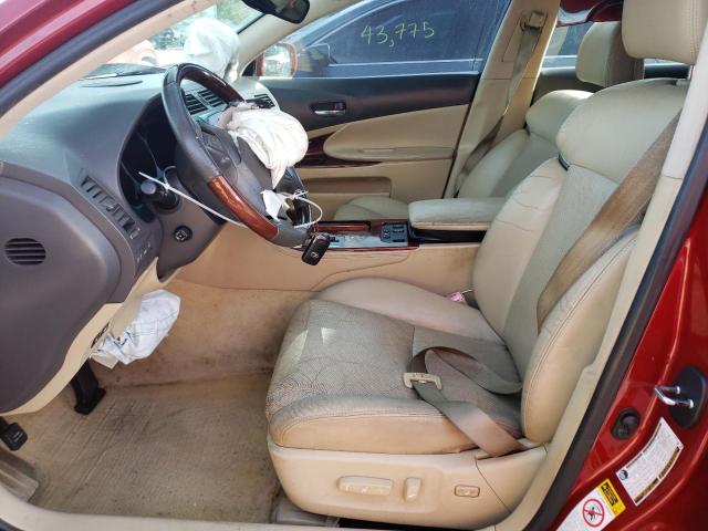 Photo 7 from auction – 2008 LEXUS GS 350 with VIN JTHBE96S880030834