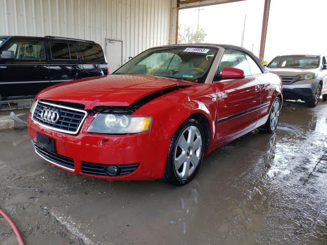 AUDI A4 1.8 CAB 2006 with VIN WAUAC48H26K007023 - Photo from auction