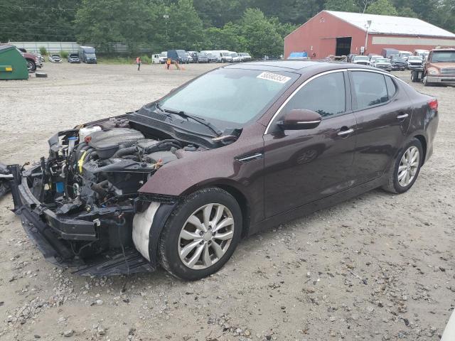 KIA OPTIMA EX 2015 with VIN 5XXGN4A7XFG409763 - Photo from auction