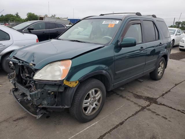 HONDA CR-V EX 2002 with VIN JHLRD78812C083487 - Photo from auction
