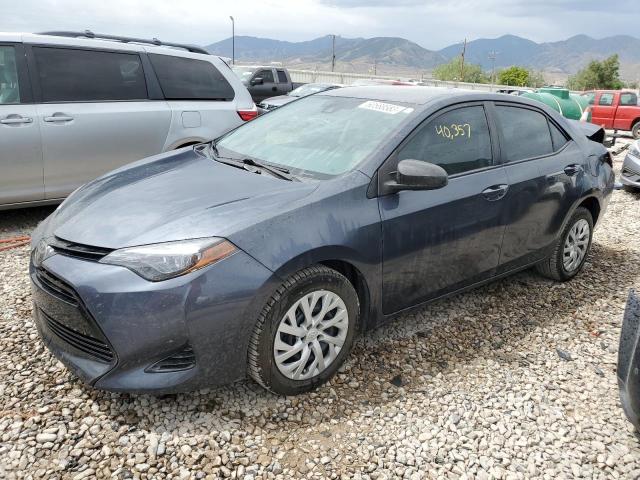 TOYOTA COROLLA L 2018 with VIN 5YFBURHE5JP750387 - Photo from auction