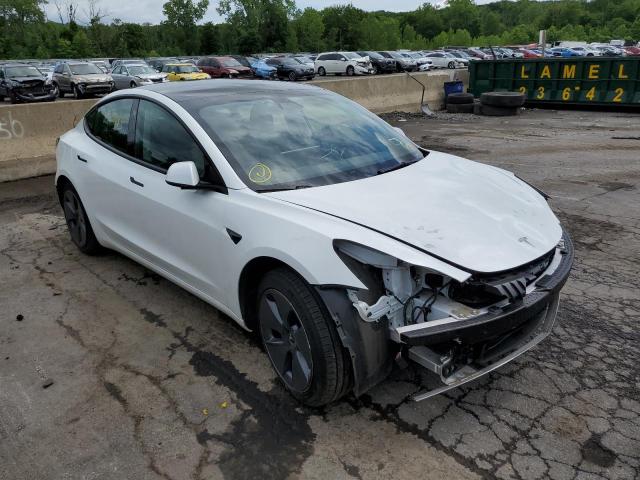 Photo 4 from auction – 2022 TESLA MODEL 3 with VIN 5YJ3E1EA2NF115391