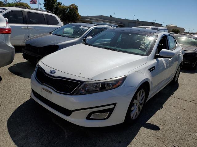 KIA OPTIMA EX 2014 with VIN 5XXGN4A70EG283136 - Photo from auction
