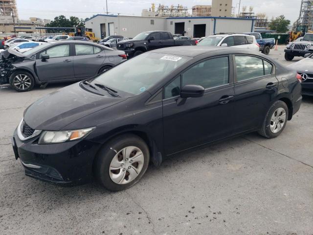 HONDA CIVIC LX 2015 with VIN 19XFB2F51FE079505 - Photo from auction