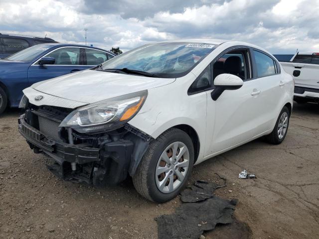 KIA RIO LX 2013 with VIN KNADM4A36D6241809 - Photo from auction