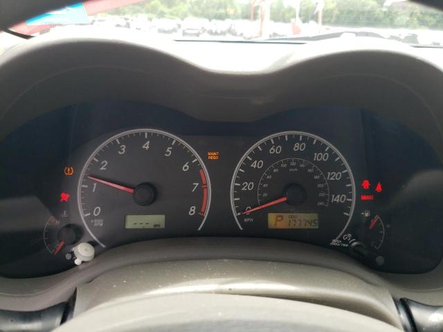 Photo 9 from auction – 2010 TOYOTA COROLLA BA with VIN 2T1BU4EE8AC331909