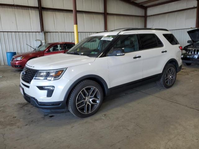 FORD EXPLORER S 2018 with VIN 1FM5K8GT9JGB62258 - Photo from auction