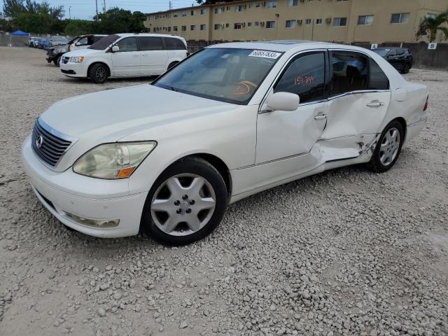 LEXUS LS 430 2004 with VIN JTHBN36F440146185 - Photo from auction