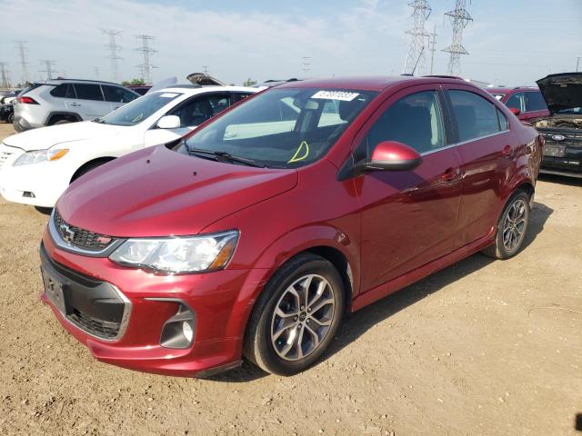 CHEVROLET SONIC LT 2019 with VIN 1G1JD5SB0K4147038 - Photo from auction