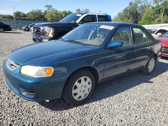 TOYOTA COROLLA CE 2002 مع رقم تعريف المركبة 1NXBR12E82Z615254 - صورة من المزاد