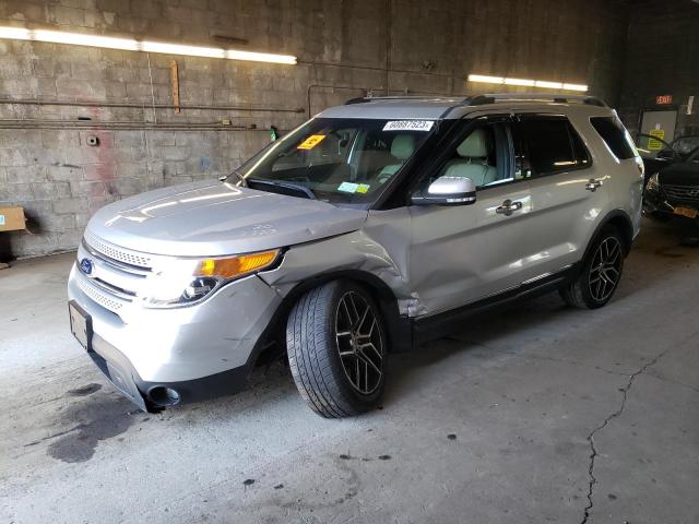 FORD EXPLORER L 2014 with VIN 1FM5K8F81EGA96033 - Photo from auction