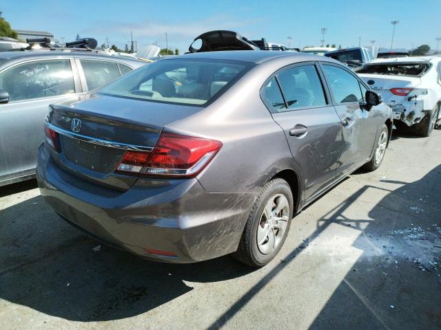 Photo 3 from auction – 2013 HONDA CIVIC LX with VIN 19XFB2F56DE247684