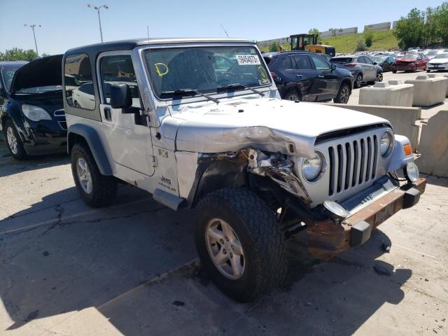 Photo 4 from auction – 2006 JEEP WRANGLER X with VIN 1J4FA39S36P714986