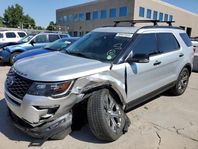 FORD EXPLORER S 2018 with VIN 1FM5K8GT3JGC71251 - Photo from auction