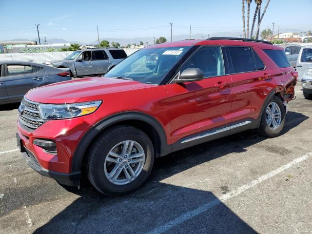FORD EXPLORER X 2022 with VIN 1FMSK7DH0NGA05821 - Photo from auction