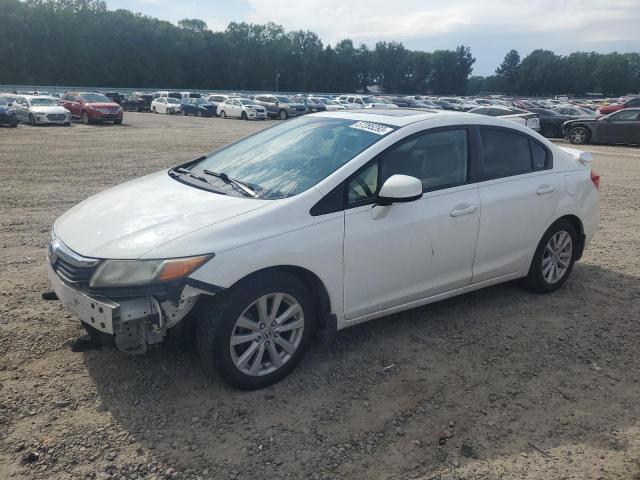HONDA CIVIC EX 2012 with VIN 2HGFB2F87CH317272 - Photo from auction