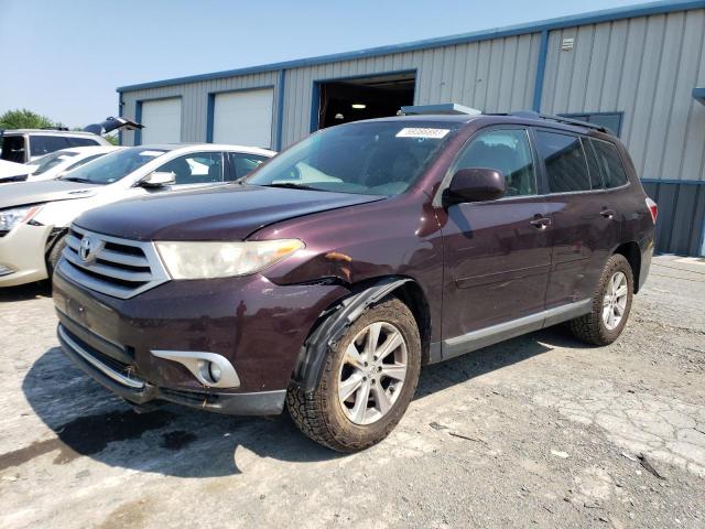 TOYOTA HIGHLANDER 2011 with VIN 5TDBK3EH9BS046168 - Photo from auction