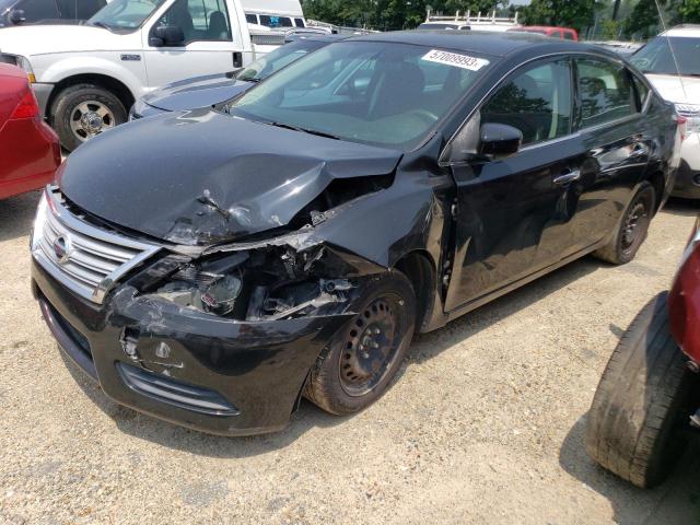 NISSAN SENTRA S 2015 with VIN 3N1AB7AP2FY249338 - Photo from auction