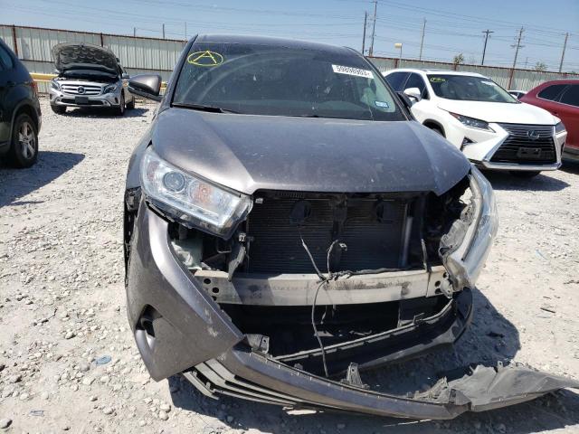 Photo 5 from auction – 2019 TOYOTA HIGHLANDER with VIN 5TDZARFH2KS049903