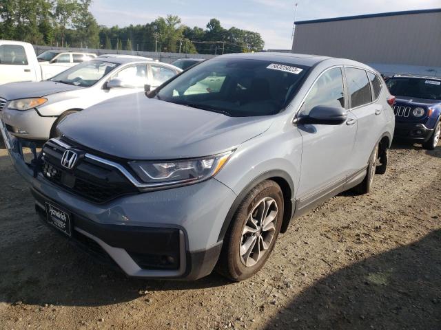 HONDA CR-V EX 2022 with VIN 7FARW1H57NE020089 - Photo from auction