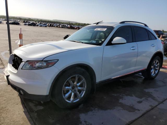 INFINITI FX35 2006 with VIN JNRAS08U06X103442 - Photo from auction
