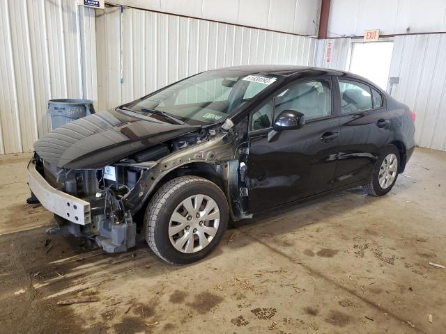 HONDA CIVIC LX 2012 with VIN 2HGFB2F52CH336284 - Photo from auction