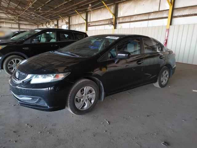 HONDA CIVIC LX 2015 with VIN 19XFB2F58FE079839 - Photo from auction