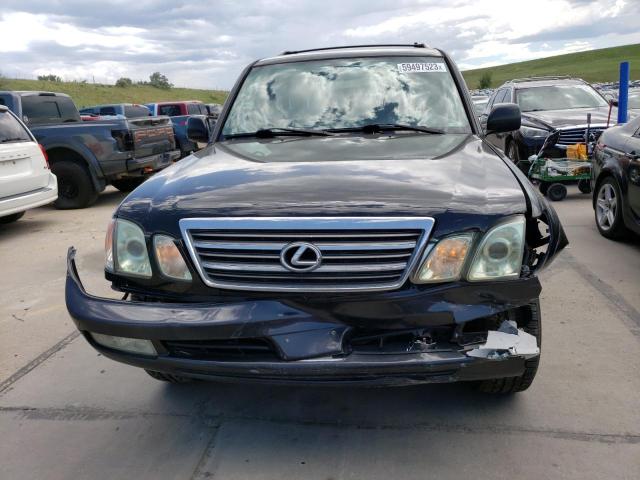 Photo 5 from auction – 2005 LEXUS LX 470 with VIN JTJHT00W853550368