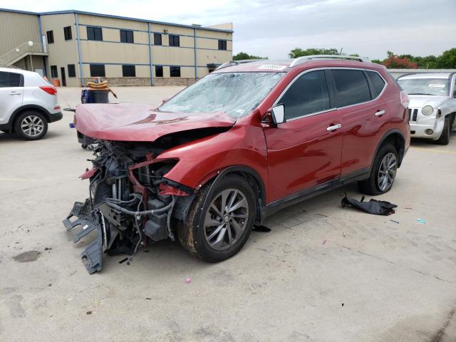 NISSAN ROGUE S 2016 with VIN 5N1AT2MV8GC760727 - Photo from auction