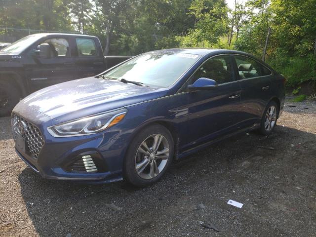 HYUNDAI SONATA LIM 2019 with VIN 5NPE34AF3KH793646 - Photo from auction