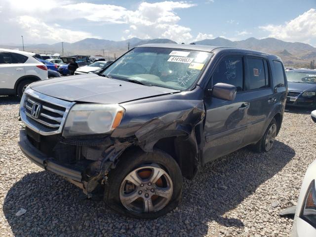 HONDA PILOT EXL 2014 with VIN 5FNYF4H53EB035388 - Photo from auction