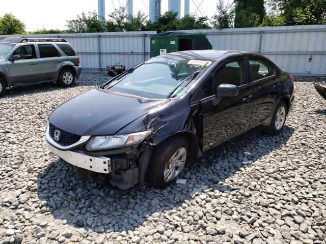 HONDA CIVIC LX 2015 with VIN 19XFB2F51FE264797 - Photo from auction