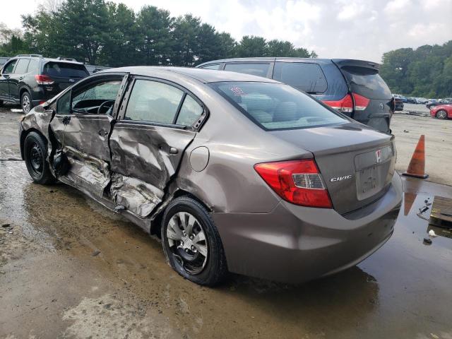Photo 2 from auction – 2012 HONDA CIVIC LX with VIN 2HGFB2F54CH530315