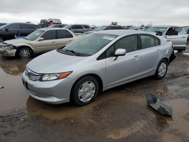 HONDA CIVIC HYBR 2012 с VIN JHMFB4F29CS009596 - Снимка от търг