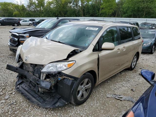 TOYOTA SIENNA LE 2014 with VIN 5TDKK3DC6ES501147 - Photo from auction
