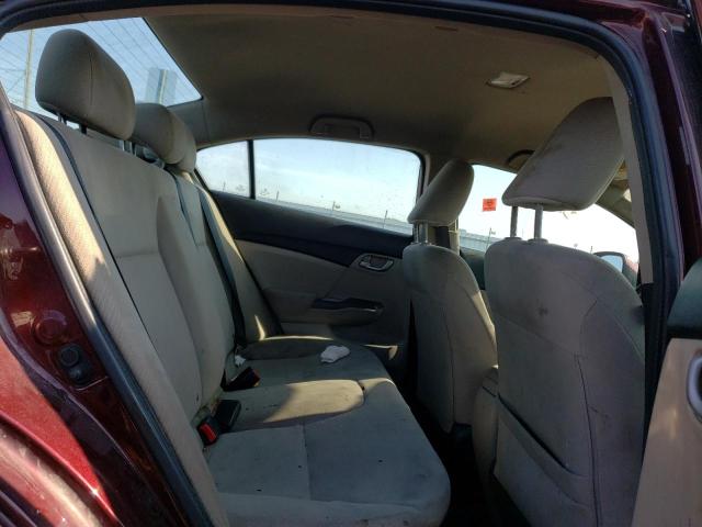 Photo 10 from auction – 2013 HONDA CIVIC LX with VIN 19XFB2F56DE267109