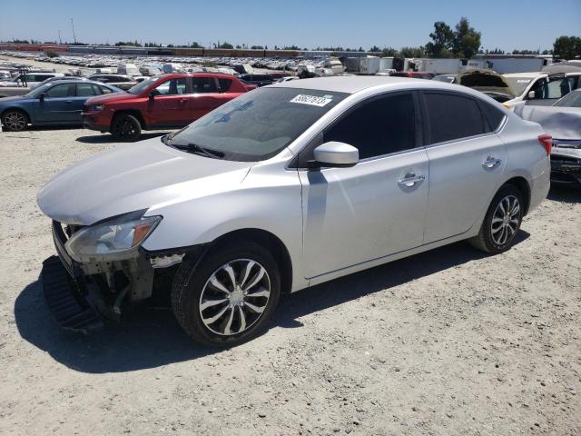 NISSAN SENTRA S 2017 with VIN 3N1AB7AP6HY352345 - Photo from auction