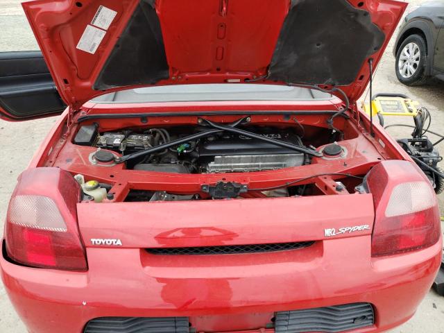 Photo 11 from auction – 2001 TOYOTA MR2 SPYDER with VIN JTDFR320X10030719