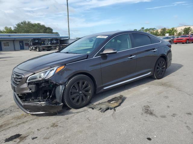HYUNDAI SONATA SPO 2016 with VIN 5NPE34AF7GH409696 - Photo from auction