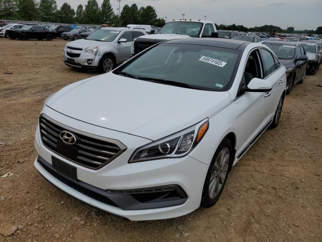 Photo 1 from auction – 2016 HYUNDAI SONATA with VIN 5NPE34AFXGH306370